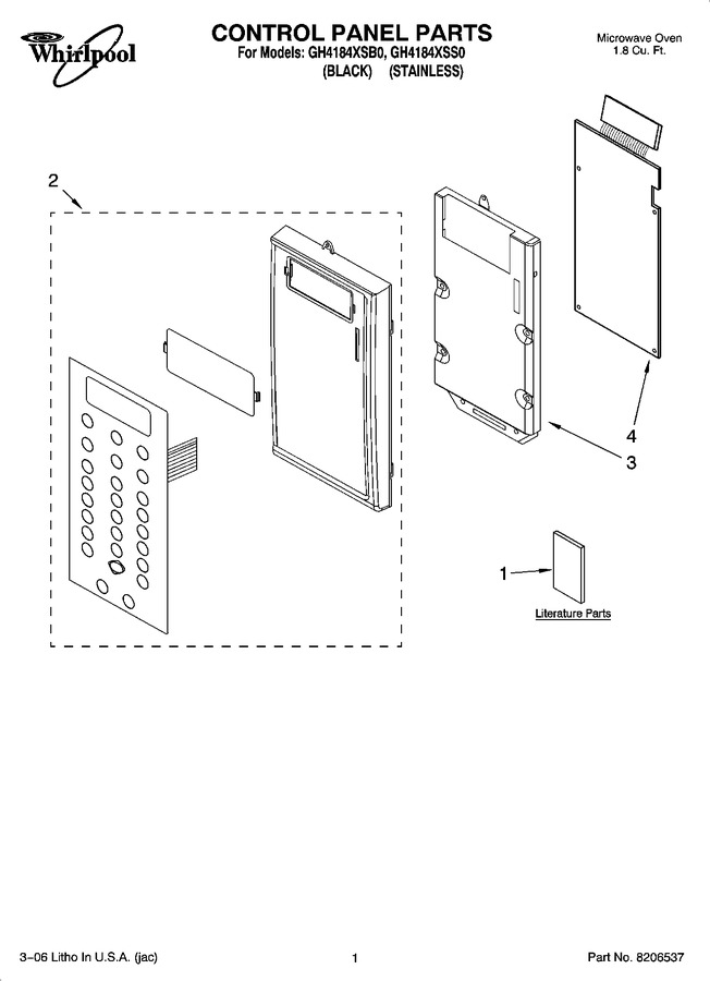Diagram for GH4184XSB0