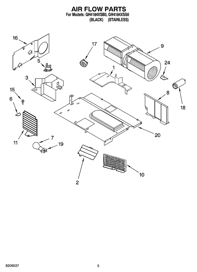 Diagram for GH4184XSB0