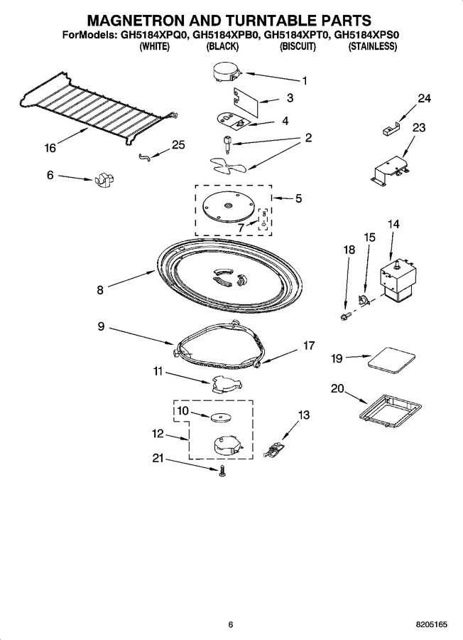 Diagram for GH5184XPS0