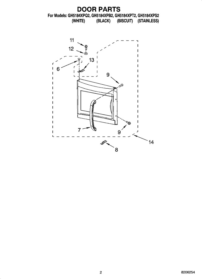 Diagram for GH5184XPQ2