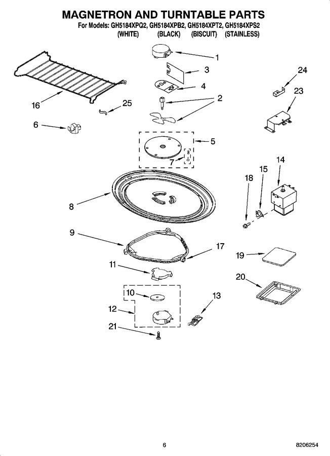Diagram for GH5184XPS2