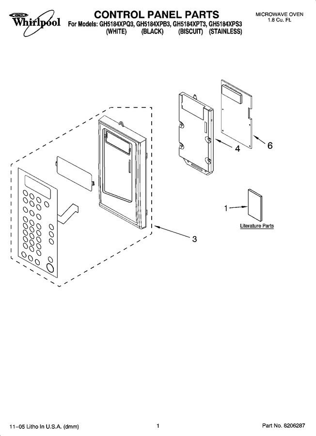 Diagram for GH5184XPS3