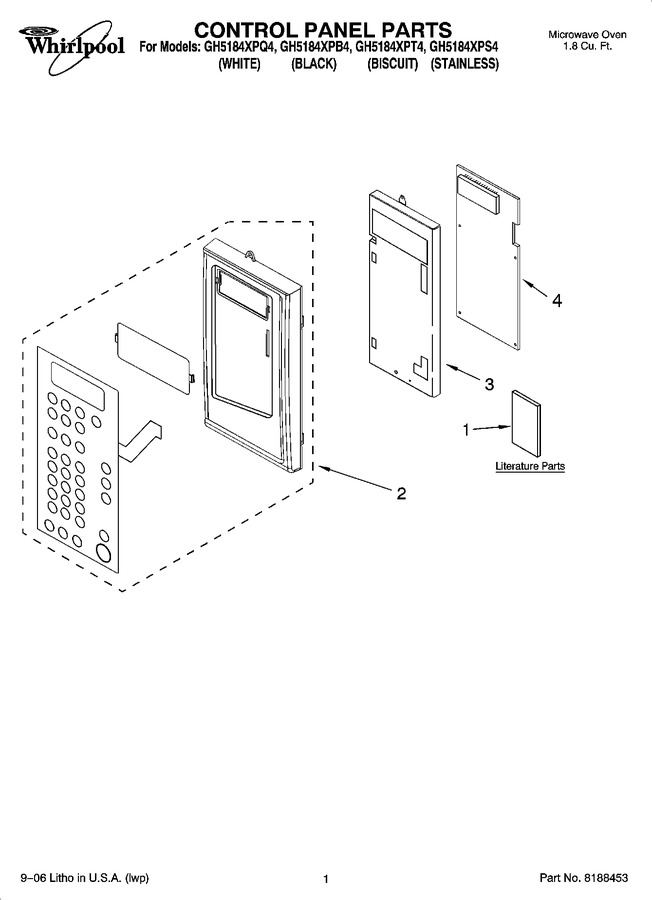 Diagram for GH5184XPQ4