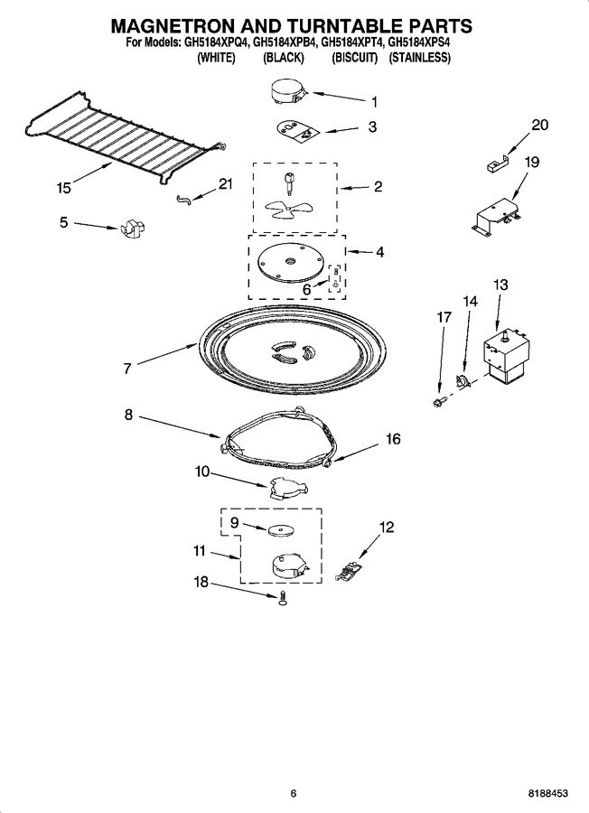 Diagram for GH5184XPQ4