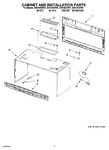 Diagram for 06 - Cabinet And Installation Parts