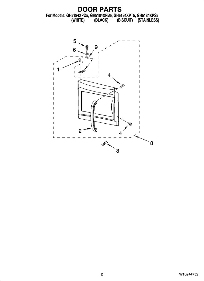 Diagram for GH5184XPS5