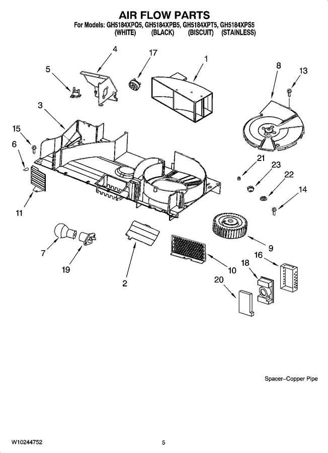Diagram for GH5184XPQ5