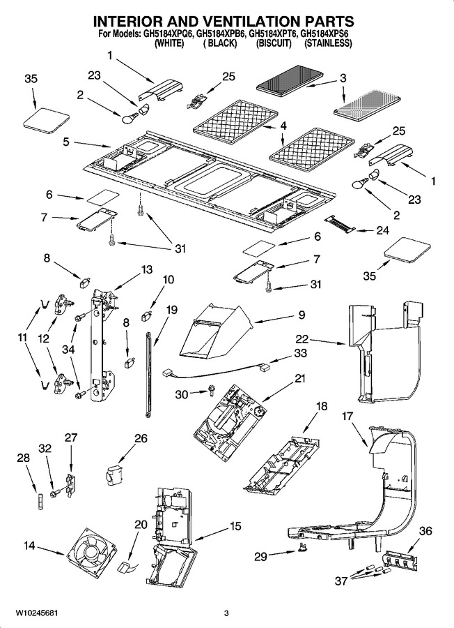 Diagram for GH5184XPS6
