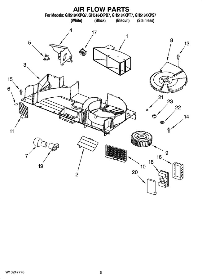 Diagram for GH5184XPS7