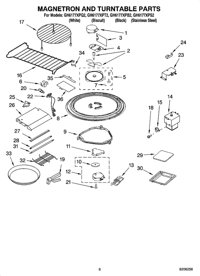 Diagram for GH6177XPT2