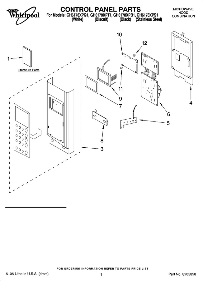 Diagram for GH6178XPT1