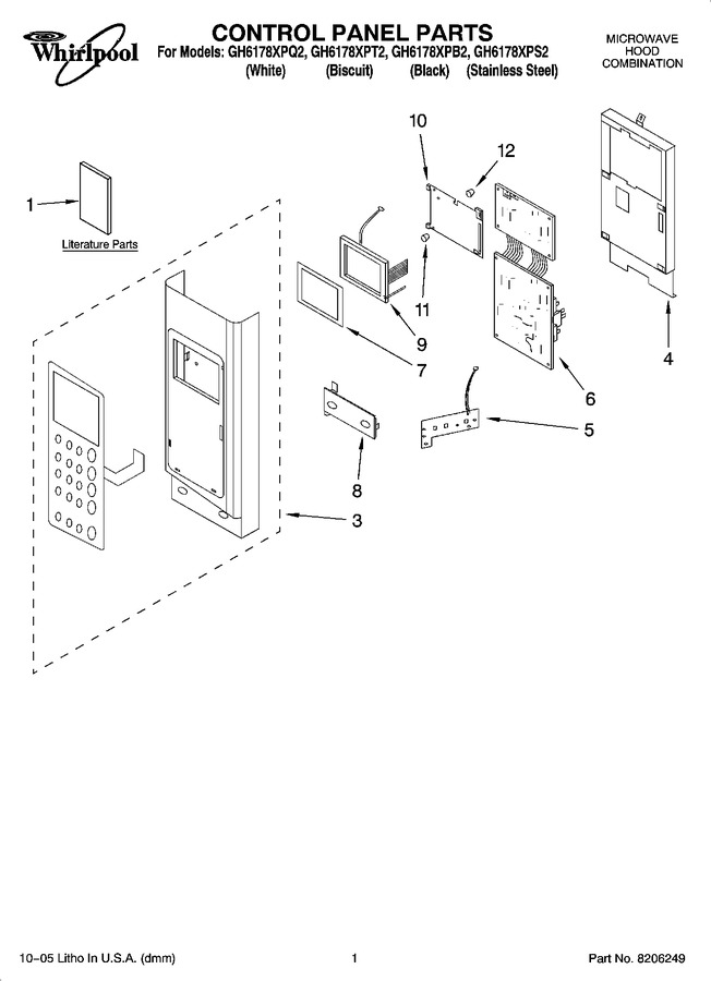 Diagram for GH6178XPT2