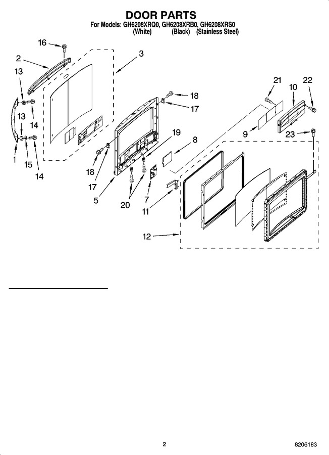 Diagram for GH6208XRS0
