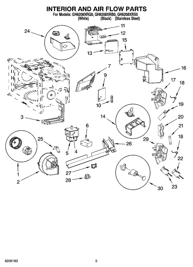 Diagram for GH6208XRB0