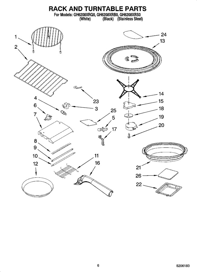 Diagram for GH6208XRS0