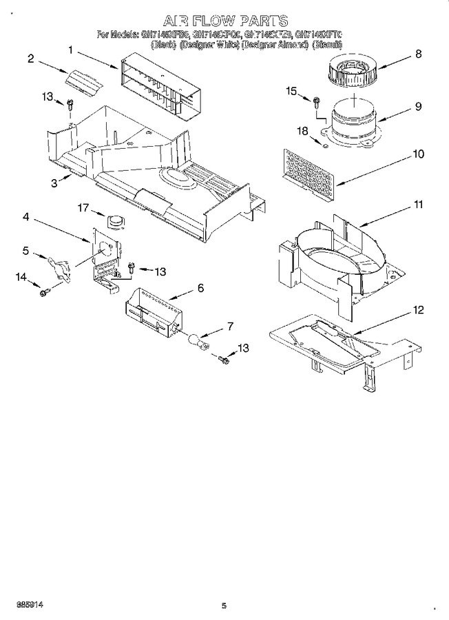 Diagram for GH7145XFB0