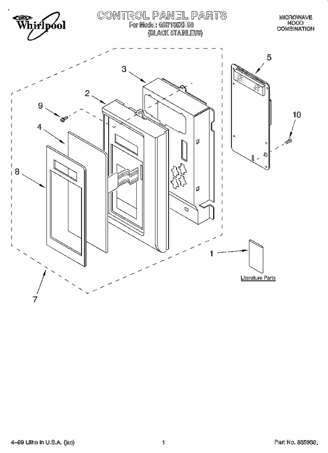 Diagram for GH7155XHS0