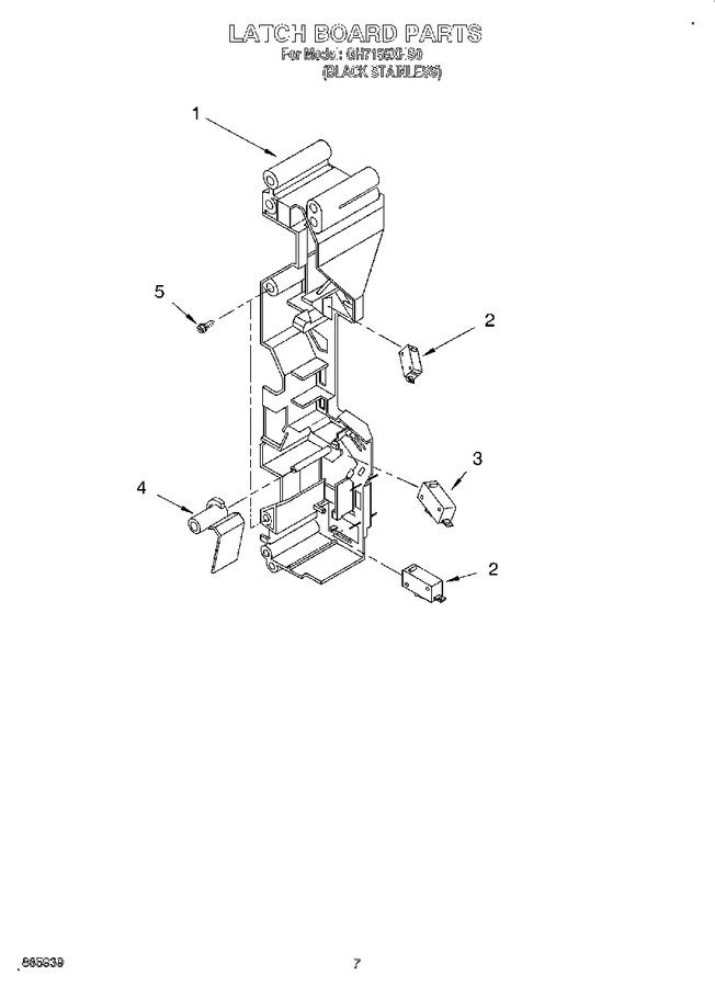 Diagram for GH7155XHS0