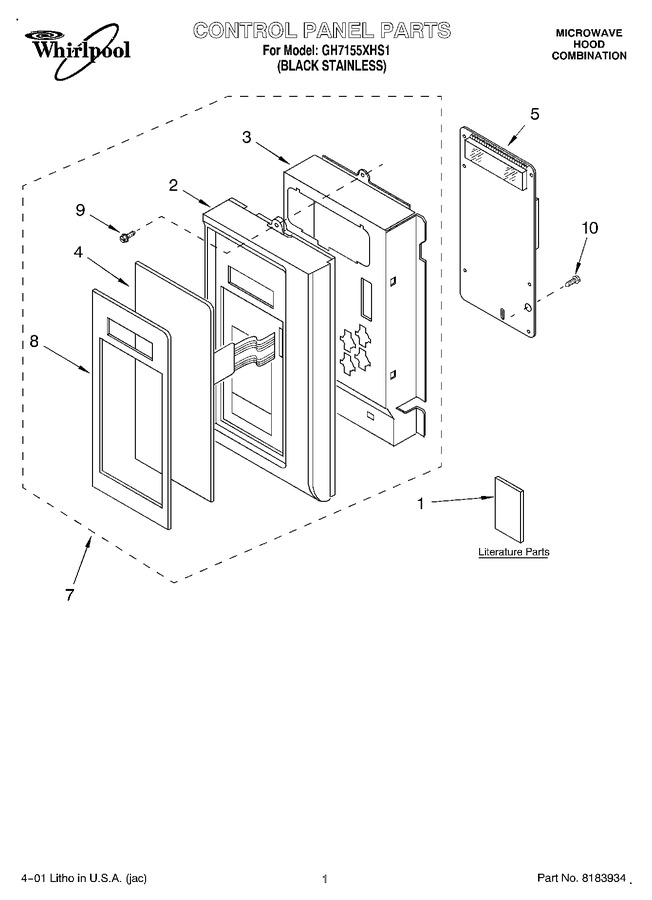 Diagram for GH7155XHS1