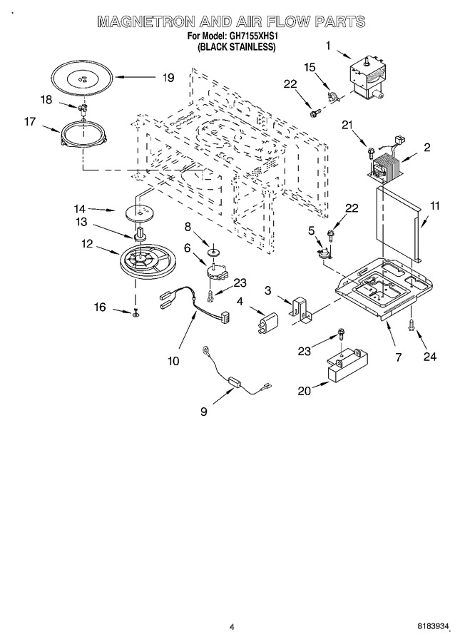 Diagram for GH7155XHS1