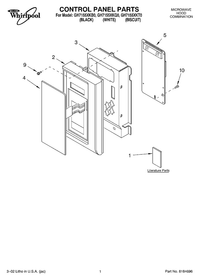 Diagram for GH7155XKT0