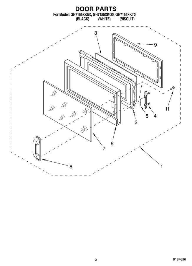 Diagram for GH7155XKT0