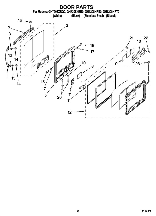 Diagram for GH7208XRT0