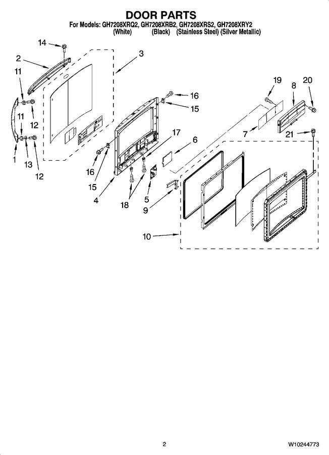 Diagram for GH7208XRQ2