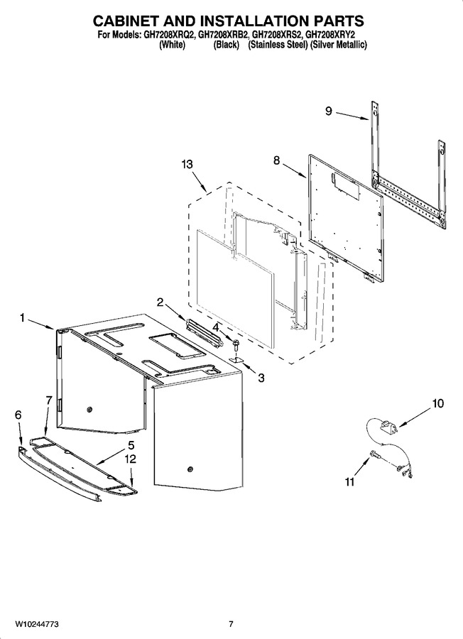 Diagram for GH7208XRQ2