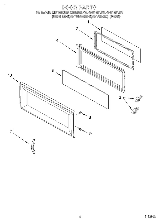 Diagram for GH8155XJZ0