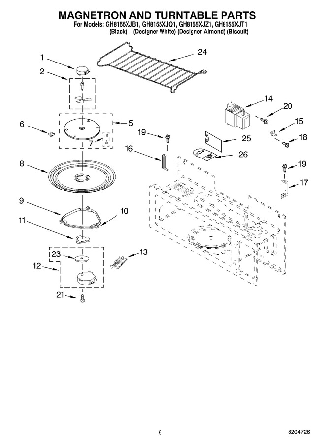 Diagram for GH8155XJQ1