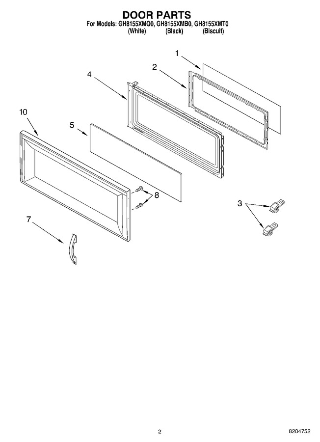 Diagram for GH8155XMT0