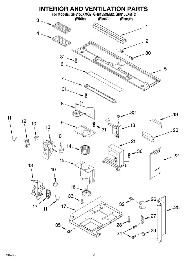 Diagram for GH8155XMT2