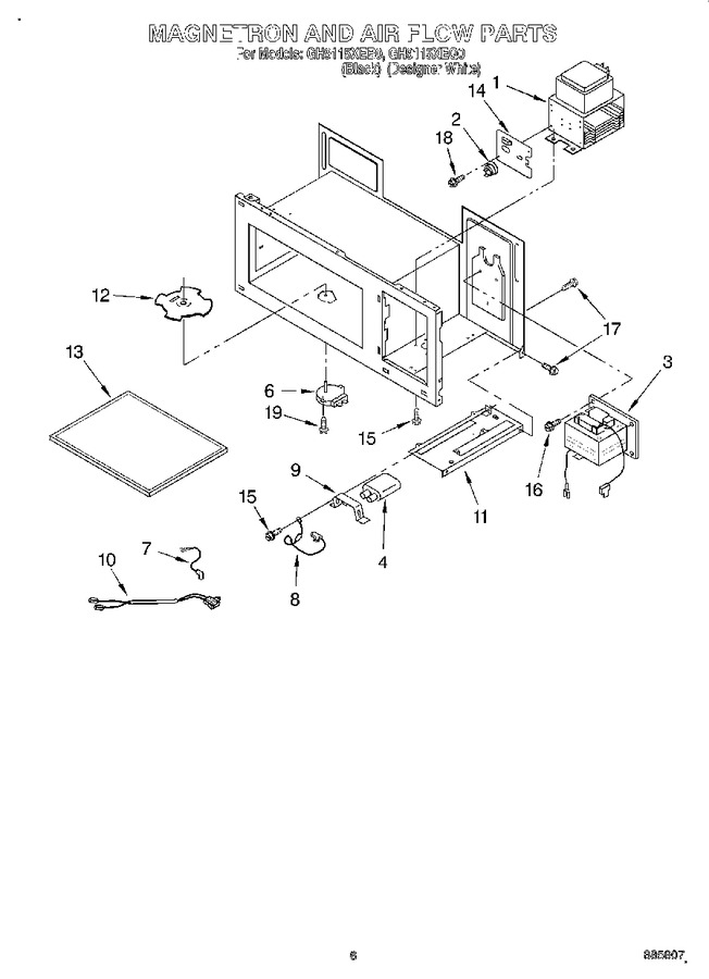 Diagram for GH9115XEB0