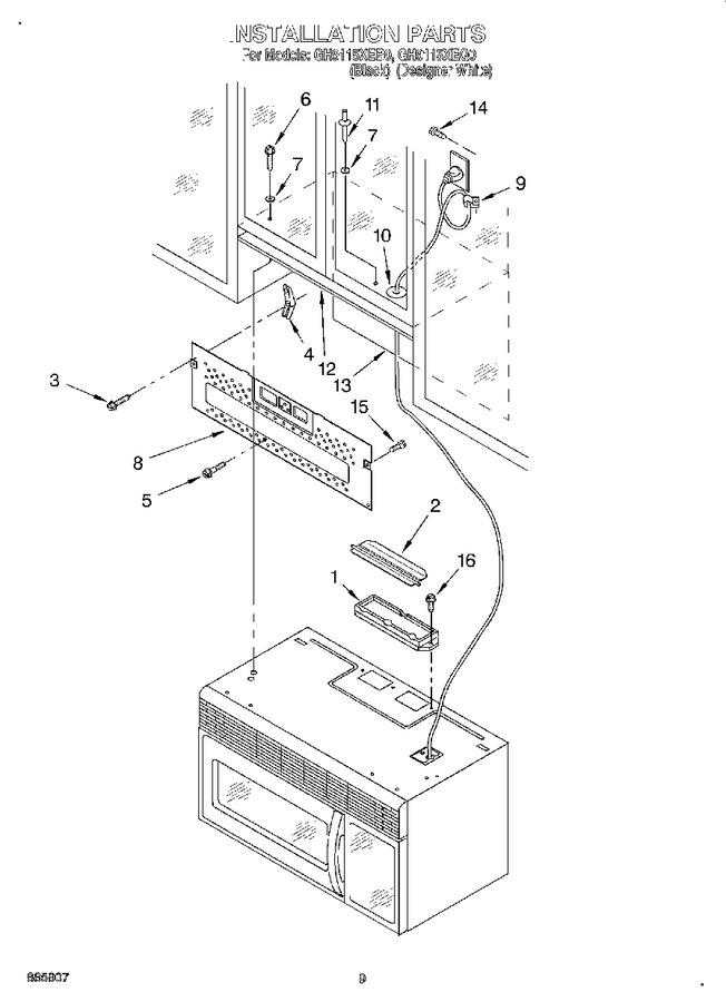 Diagram for GH9115XEQ0