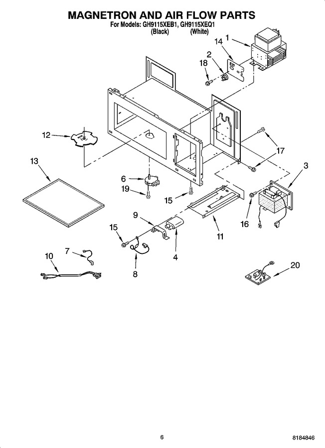 Diagram for GH9115XEQ1