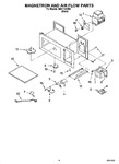 Diagram for 05 - Magnetron And Air Flow Parts