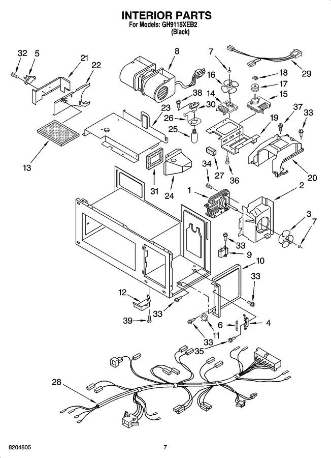 Diagram for GH9115XEB2