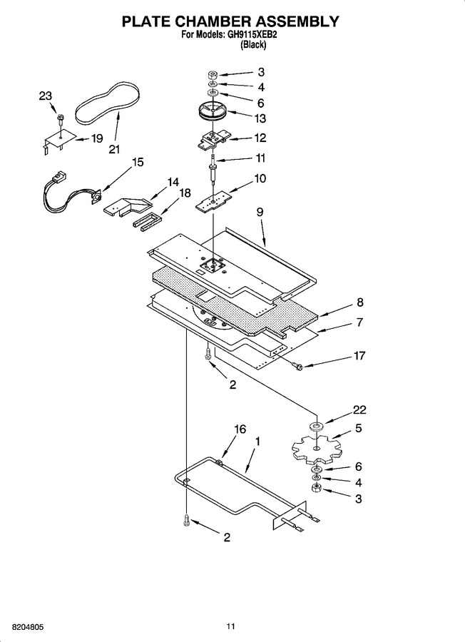 Diagram for GH9115XEB2