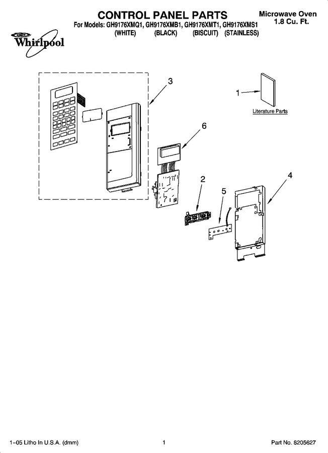 Diagram for GH9176XMT1
