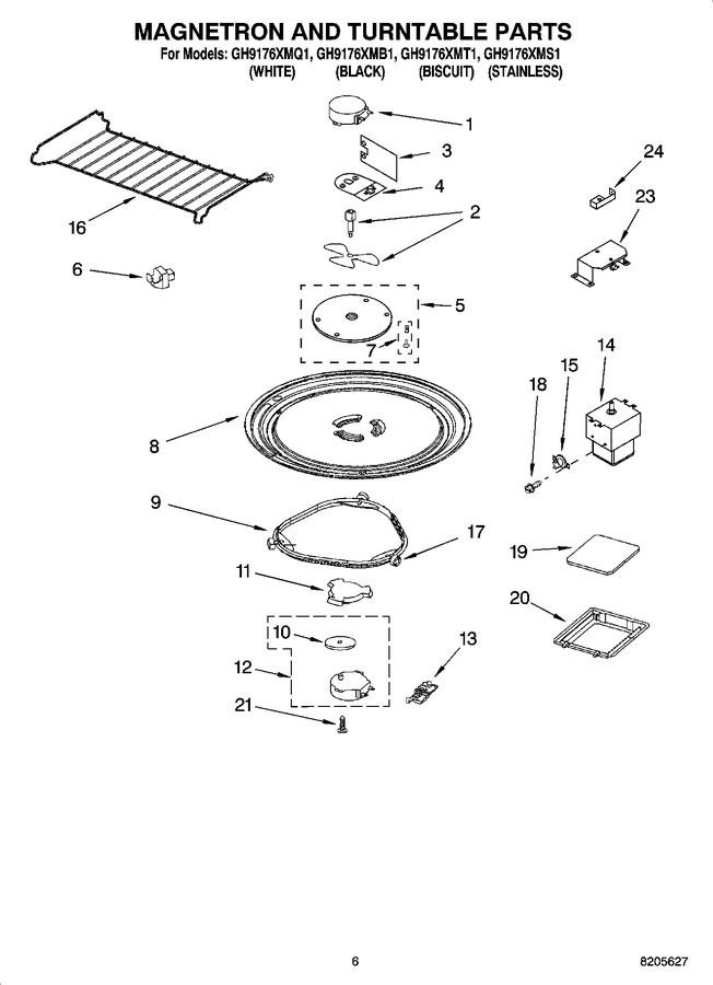 Diagram for GH9176XMT1