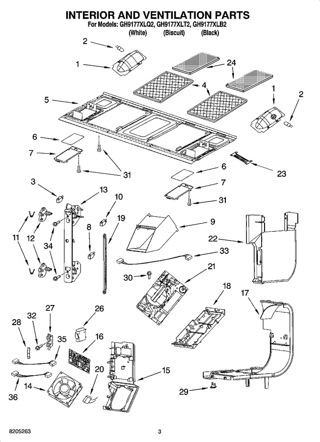 Diagram for GH9177XLQ2