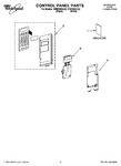 Diagram for 01 - Control Panel Parts