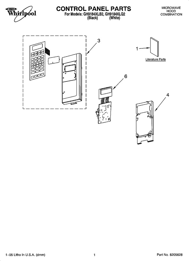 Diagram for GH9184XLB2
