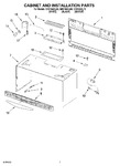 Diagram for 06 - Cabinet And Installation