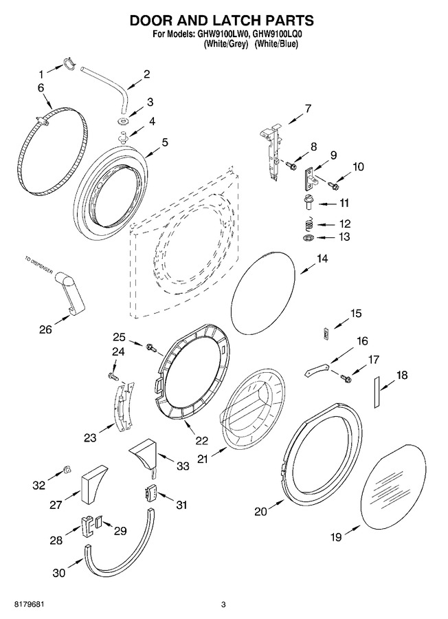 Diagram for GHW9100LW0