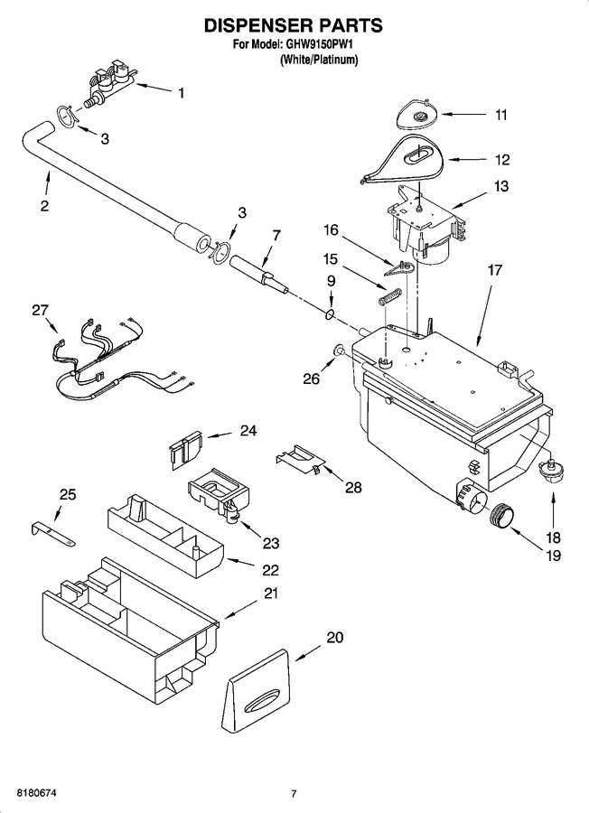 Diagram for GHW9150PW1