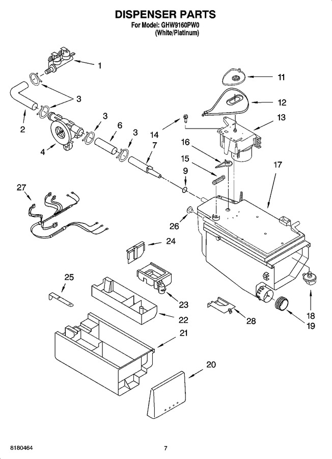 Diagram for GHW9160PW0