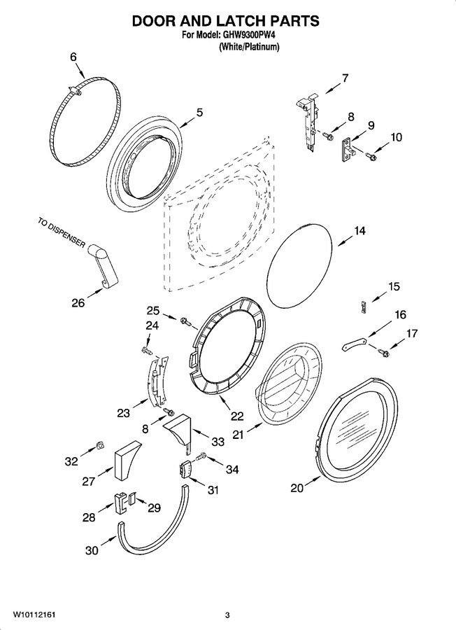 Diagram for GHW9300PW4