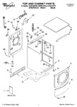 Diagram for 01 - Top And Cabinet Parts